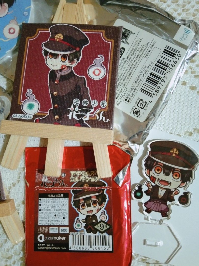 Toilet Bound Hanako-kun (Category: Designer & Blind Box Toys) located in Tuguegarao City. Submitted by Azzykimee (Listing ID 1318405599, Image 2). Description: ❗Let go Collection 🥺⊂⁠(⁠・⁠﹏⁠・⁠⊂⁠) ❗Still in Good condition lahat 🥺 ❗Takeall only (⁠ ⁠◜⁠‿⁠◝⁠ ⁠) ☺️ Message me for more info Happy Shopping 🌸🥰.