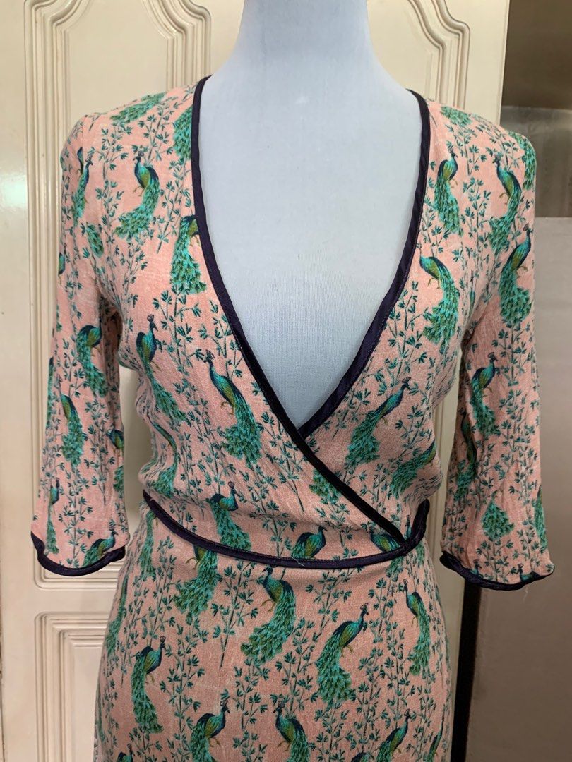 Topshop peacock dress deals