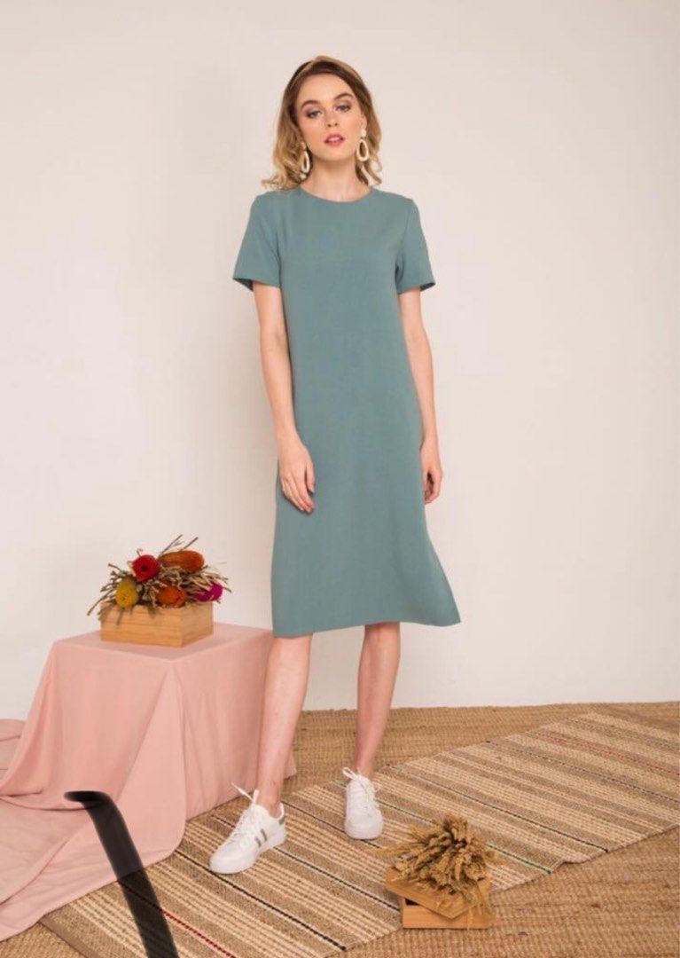 green emerald velvet dress Ventine Morgana Blossom Green Skirt – ROSATO COLLECTIONS BOUTIQUE main image 0