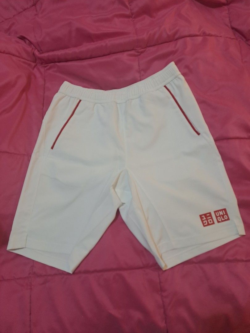 Uniqlo white tennis shorts discount