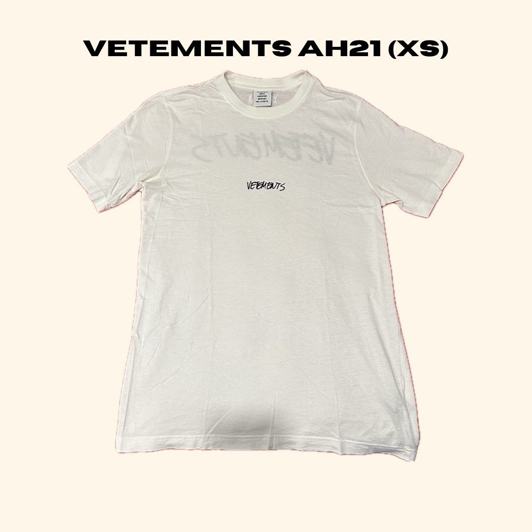 Vetements jeans logo clearance