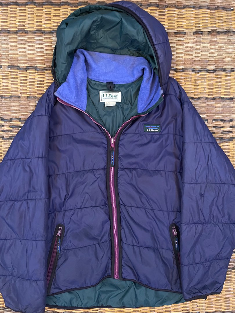 Vintage 90s LL Bean Primaloft Puffer Jacket, Men's Fashion, Coats