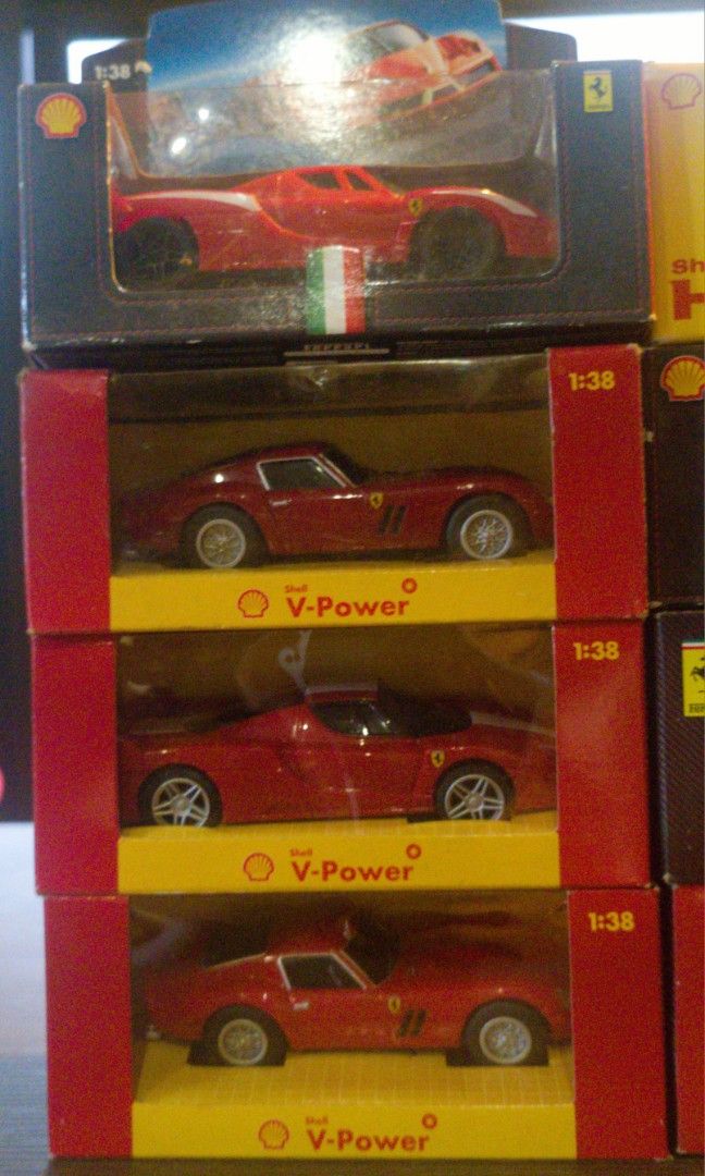 Vintage and Rare Shell ft. Ferrari car collection, Hobbies & Toys ...