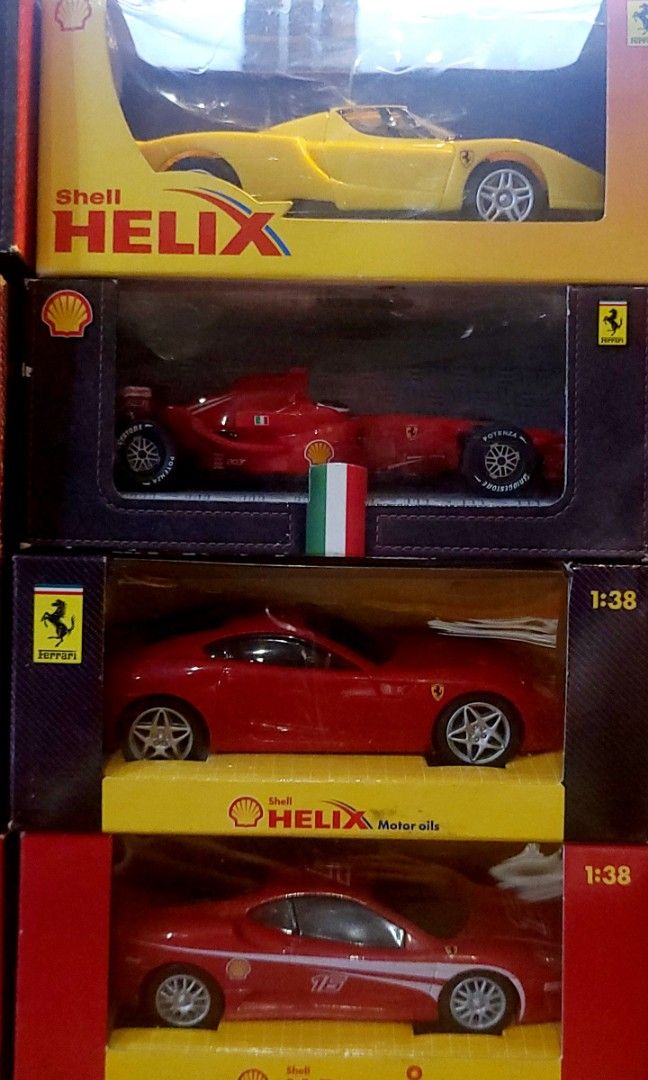 Vintage and Rare Shell ft. Ferrari car collection, Hobbies & Toys ...