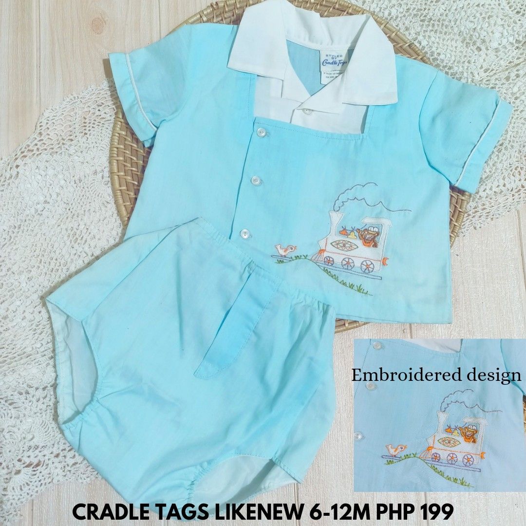 Vintage baby boy clothes discount