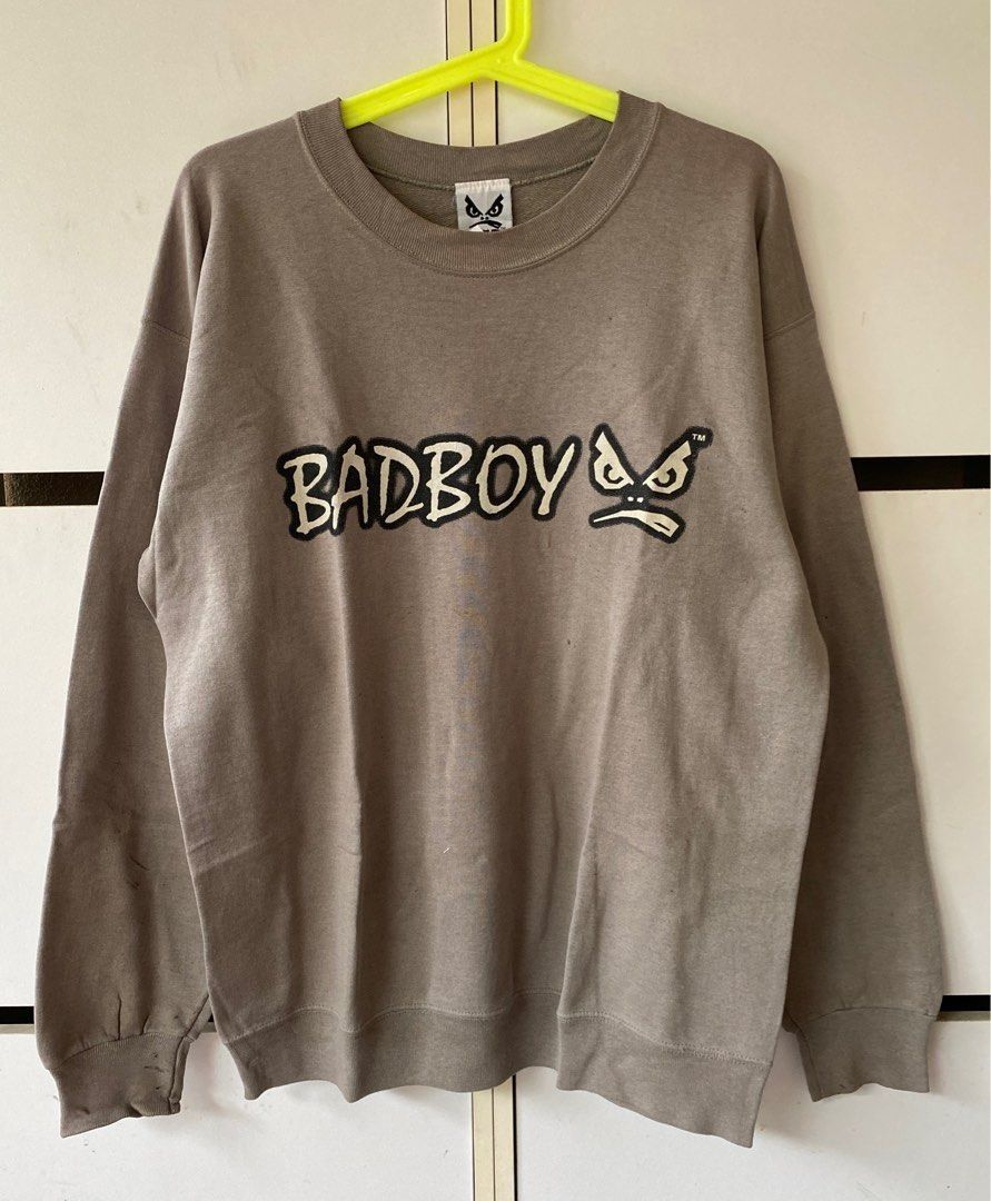 VINTAGE BADBOY UNISEX SWEATER MADE IN USA F03 Women s Fashion Tops Shirts on Carousell
