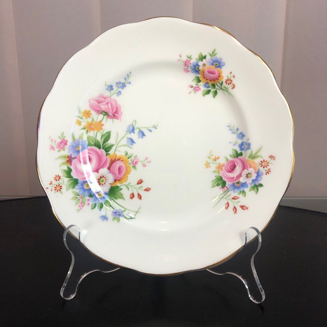 Vintage side plates top
