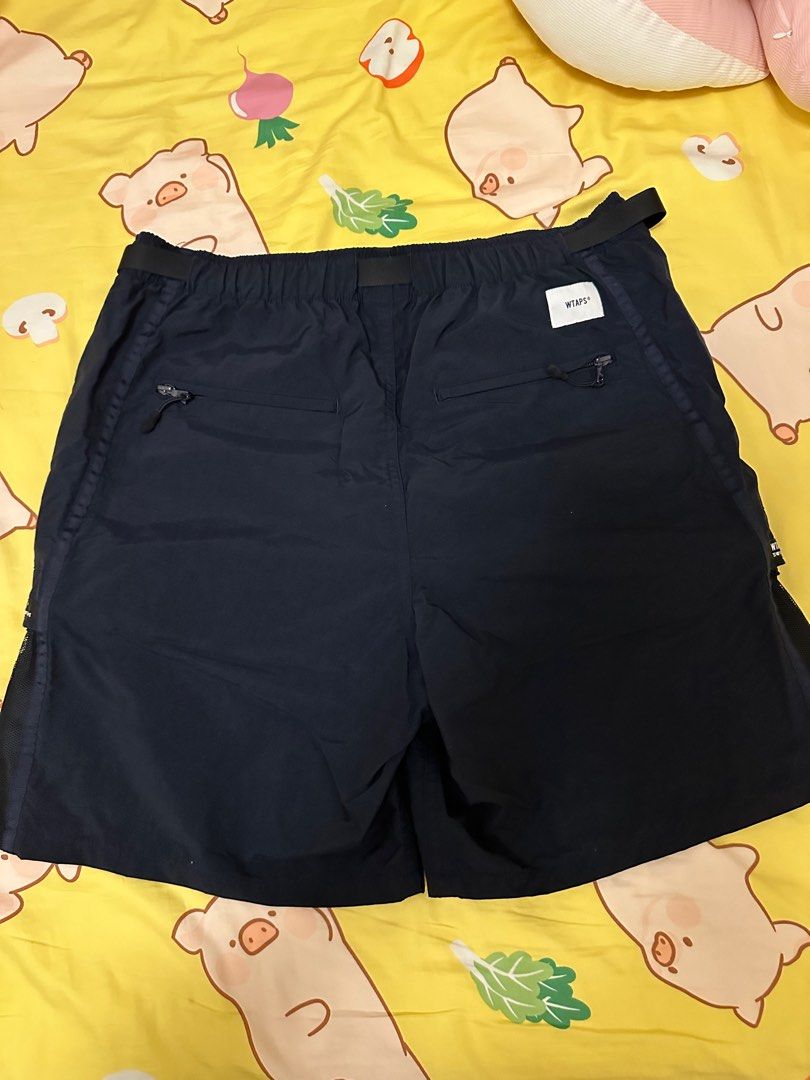 Wtaps 21SS Udt Shorts Nylon Taffeta Navy, 男裝, 褲＆半截裙, 短褲