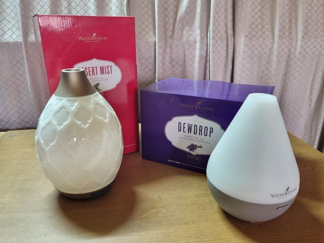 Young Living Dewdrop diffusers (Category: Home Fragrance) located in Quezon City. Submitted by render97 (Listing ID 1318350024, Image 2). Description: Young Living Dessert Mist and Dewdrop units Brand new amd never been used. opened only for inspection. Dewdrop priced at 2500 price is slightly negotiate po RFS: can't use them due to allergies with scented oils. if interested, meetups are at Shopwise Commonwealth area..