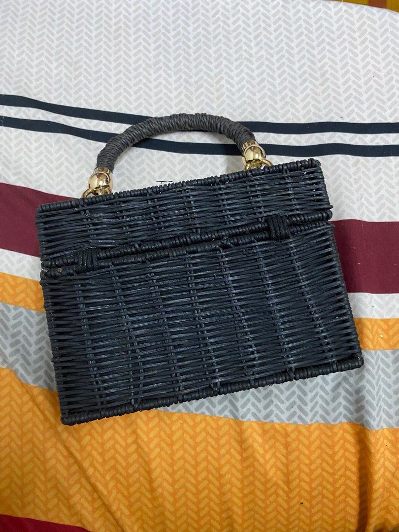 Zara Rattan Bag