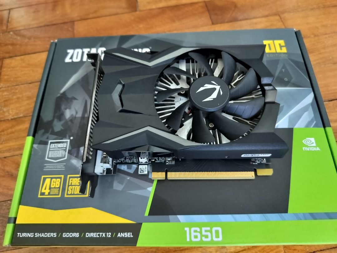 Zotac 1650 oc 2025