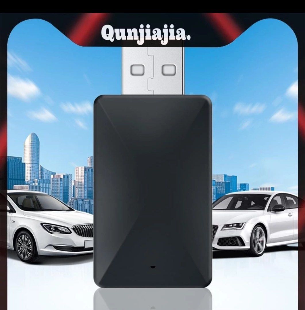 Adattatore Wireless CarPlay/Android Auto 2 In 1, Mini USB Dongle 360° Per Auto Con CarPlay Cablato (2016+), Plug And Play
