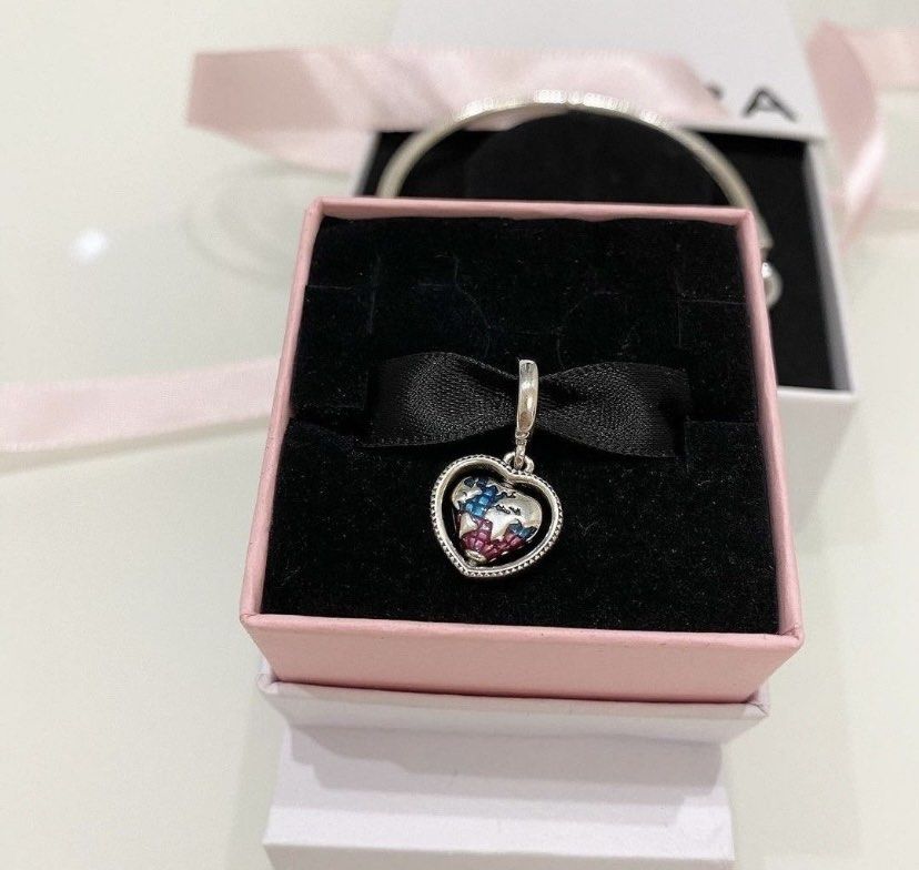 Spinning hearts of pandora charm store
