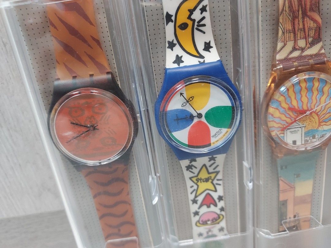 Second hand swatch watches top