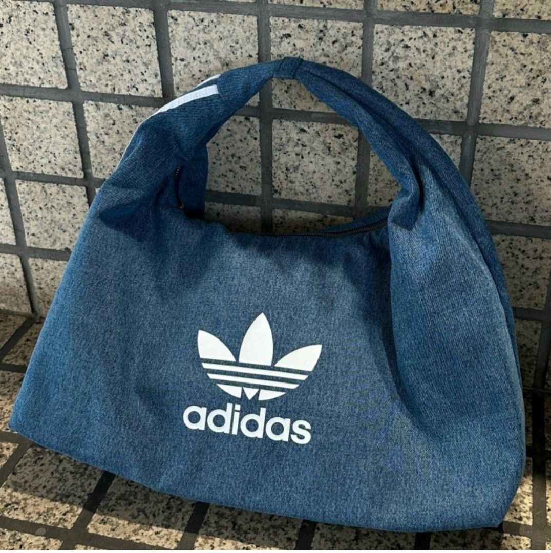 ADIDAS DENIM SHLDR BAG アディダス デニムショルダーバッグ ○ ADIDAS ○ DENIM SHLDR BAG