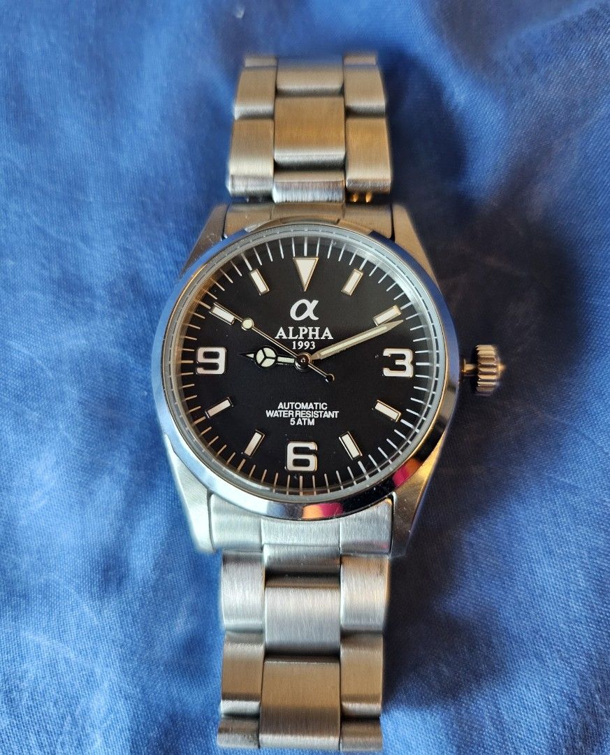 Alpha Explorer 36mm Men s Fashion Watches Accessories Watches on Carousell