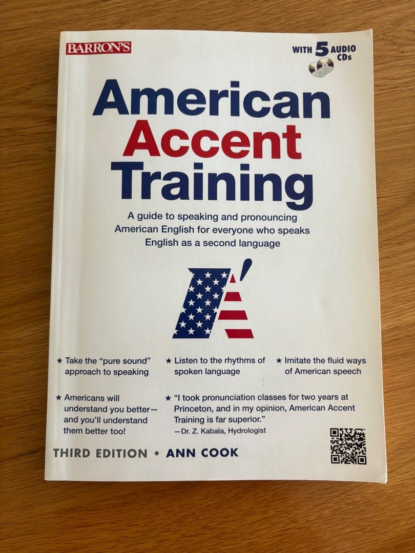 American Accent Training third edition, Hobbies & Toys, Books