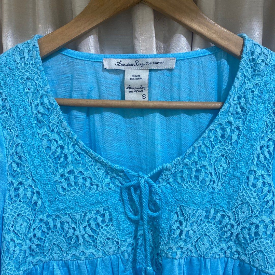 American Rag Sky Blue Top (Category: Others Tops) located in Manila. Submitted by declutterwithsea (Listing ID 1318560183, Image 3). Description: .