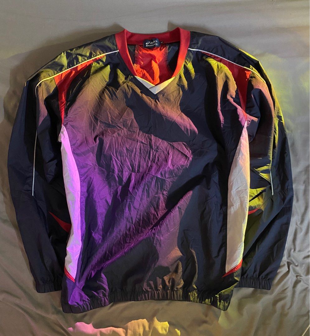 Asics Basketball Jacket L Men s Fashion Activewear on Carousell