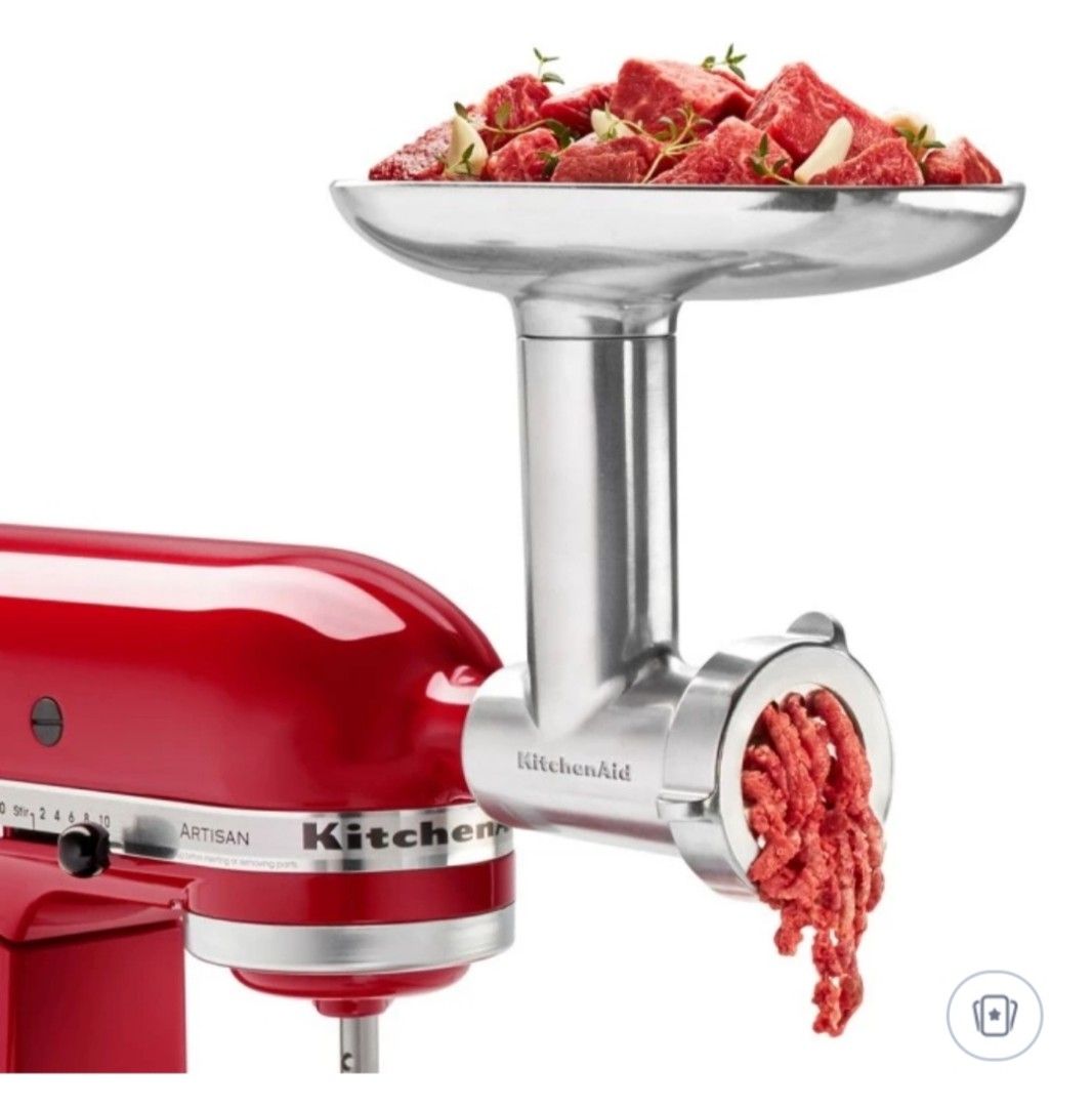 Attachment mixer KitchenAid, pasta roller cutter, food grinder