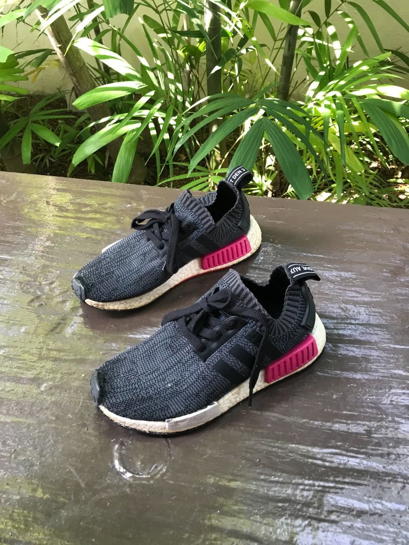 Authentic Adidas Boost black shoes. Size US6 UK 4.5 CHN 230. In good condition. Women s Fashion Footwear Sneakers on Carousell