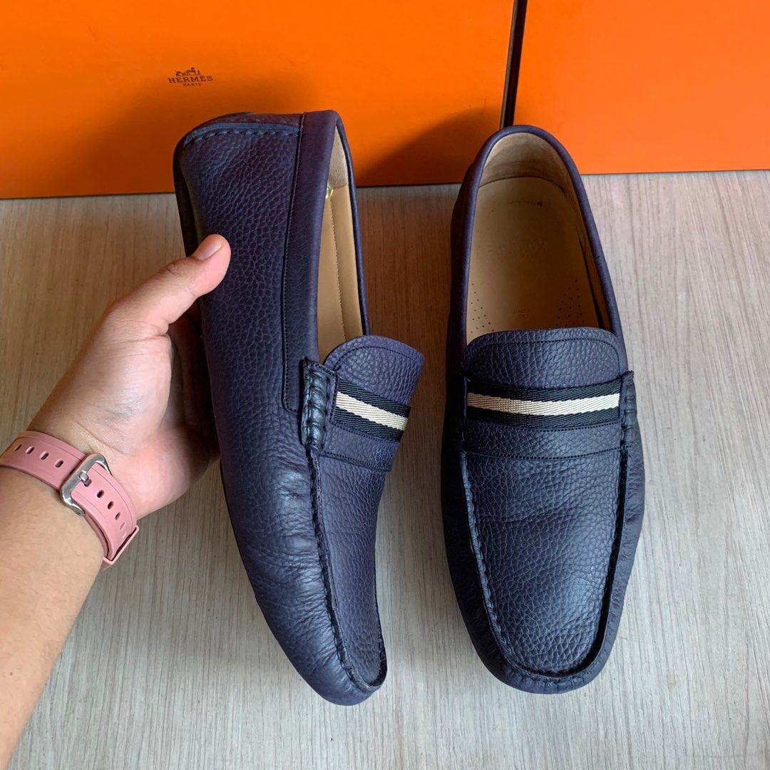 Bally driving loafers clearance