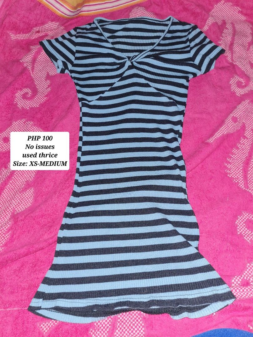 Blue and Black dress (Category: Dresses) located in Manila. Submitted by hbasi (Listing ID 1318614622, Image 1). Description: 🎠 mop: gcash 🎠 mod: jnt, lalamove, grab 🛍 automatic may FREEBIE po kapag 3 or more ang bibilhing items 🪇.