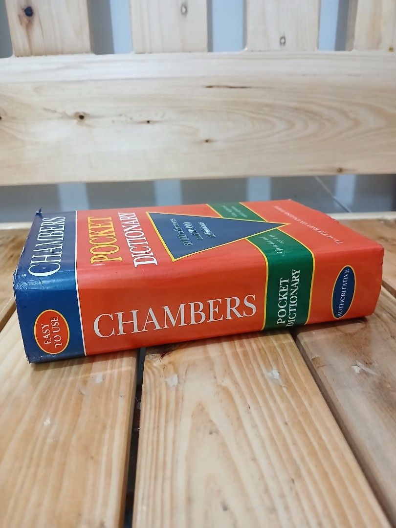 CHAMBERS POCKET DICTIONARY (Category: Textbooks) located in Manila. Submitted by dories12d57986 (Listing ID 1318606783, Image 3). Description: •Hardbound •60, 000 references and 80,000 definitions •The Author on English Today.