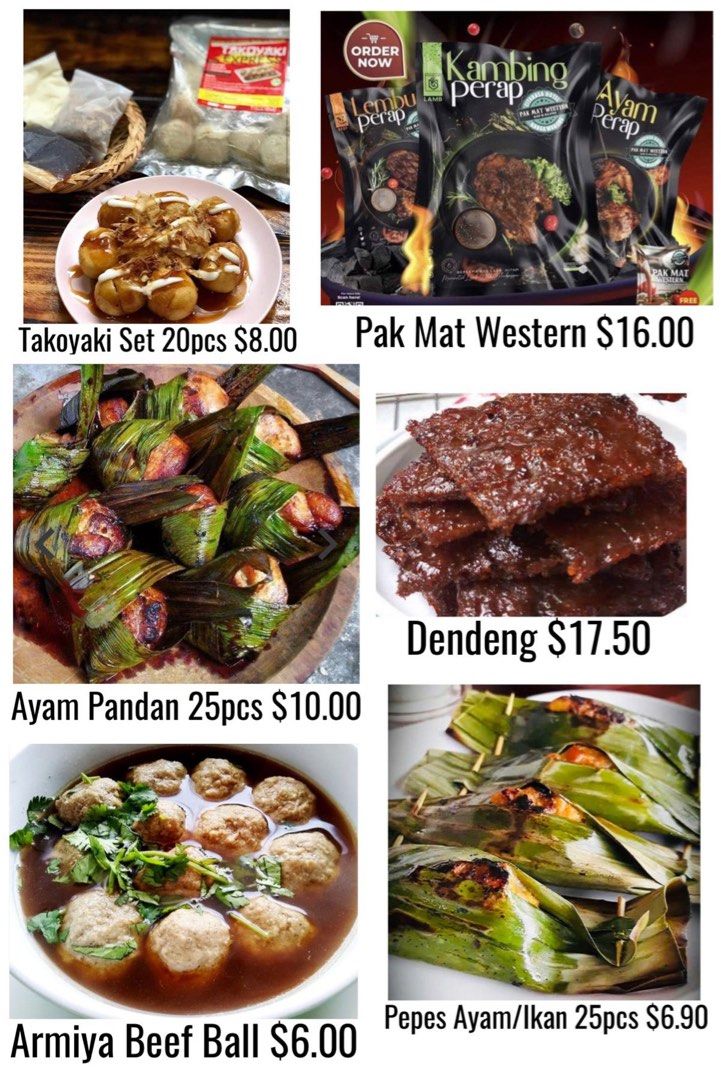 Chocolate Eclair (Category: Homemade Bakes) located in Singapore. Submitted by linda_ml (Listing ID 1015834282, Image 2). Description: Char Kuey with Sambal 10pcs: $2.90 Ramly Products from $3.90 Karipap Bai 10pcs: $4.90 Pancakes: $2.90 Pepes Ikan/Ayam 25pcs: $6.90 Epok-epok Pusar 20pcs: From $5.20 Pak Mat Western: $18 Dendeng: $16.90 Kerang 1kg: $7.00 And many more! We accept CDC and Muis Fidyah vouchers. Save your cooking time. Let Kedai Kita h