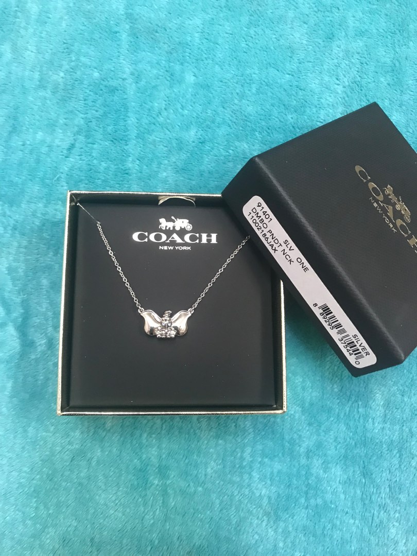 Coach dumbo pendant necklace Disney Carousell