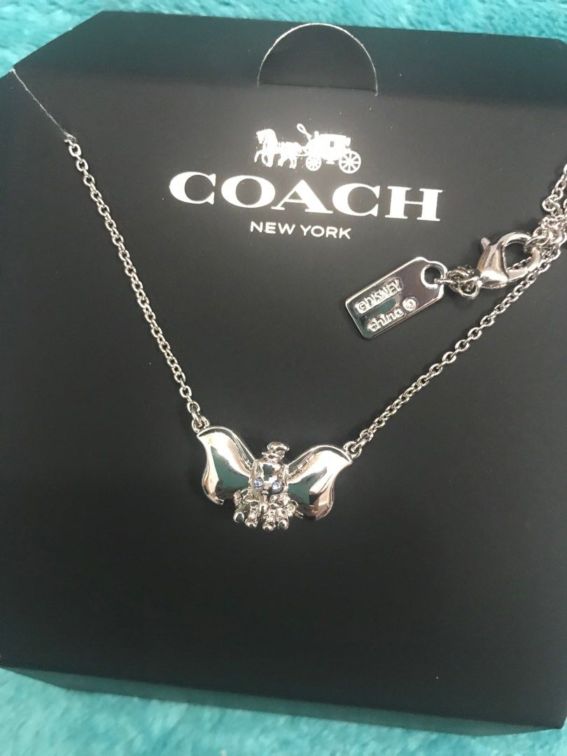 Coach dumbo necklace discount