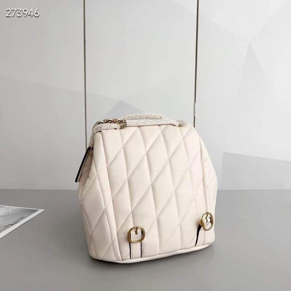 Coach Tabby Backpack with Quilting in Chalk (Category: Backpacks) located in Quezon City. Submitted by bagsboutiqueph (Listing ID 1318618964, Image 3). Description: LAST PRICE POSTED. LIMITED STOCKS ONLY. NEW ARRIVAL BRANDNEW WITH INCLUSIONS. OTHER PHOTOS WILL BE SEND DURING PURCHASE AND FOR SURE BUYERS ONLY. WHEN IN DOUBT, DO NOT ORDER. THANK YOU..