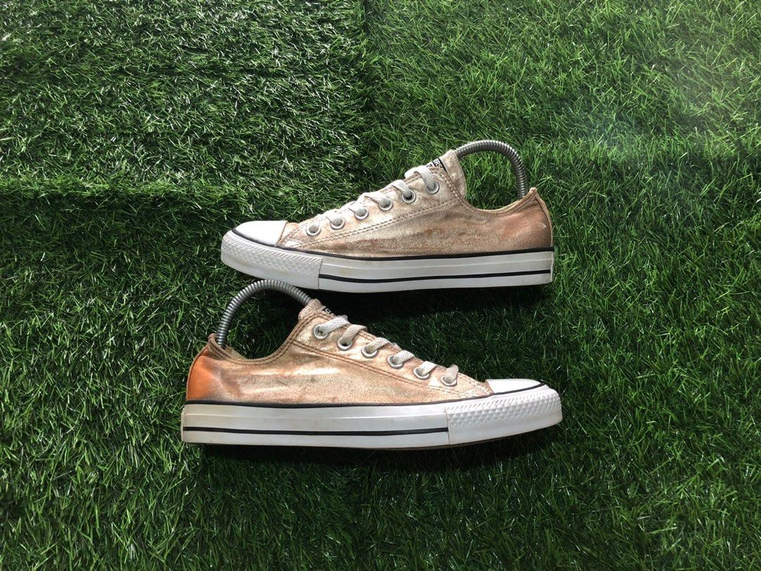 Metallic sunset glow converse shop