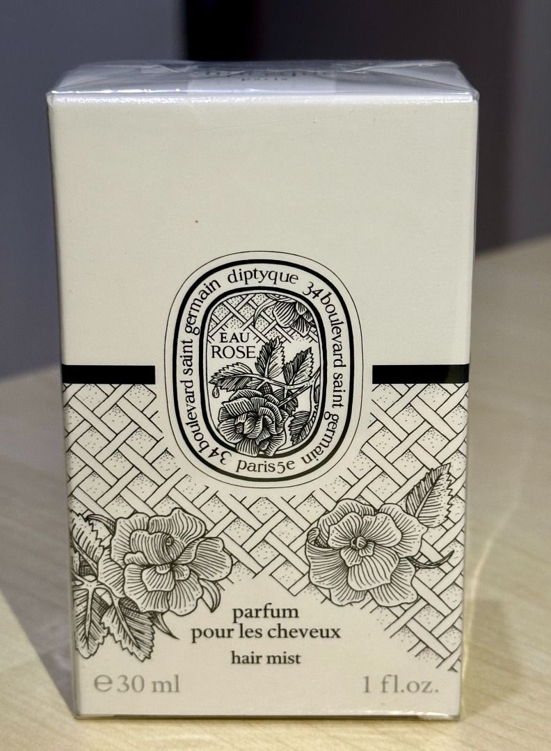 DIPTYQUE Eau Rose Hair Mist (New) (Category: Hair) located in Taguig. Submitted by jetsetlife (Listing ID 1318545565, Image 2). Description: BRAND NEW DIPTYQUE PARIS Hair Mist in Eau Rose Scented fragrance for the hair Light, delicate mist with nourishing camellia oil High concentrated texture 30 ML Unopened 100% AUTHENTIC Price Php 3000 (Selling in Rustans for Php4100) RFS: Spare.