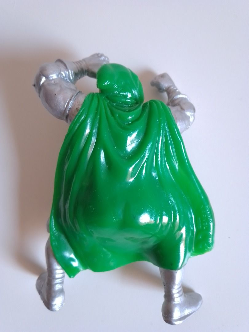 Dr. Doom Figure (1996) (Category: Figurines & Statues) located in Paranaque City. Submitted by donjuan_thegreat (Listing ID 1318615106, Image 3). Description: Item in very good vintage condition Victor Van Doom Made in Spain Material: PVC Dimensions: H 10 cm L 7 cm W 1.5 cm For pick-up at UPS 5 Parañaque or can ship at buyer´s expense #marvel #drdoom #yolanda #1996 .