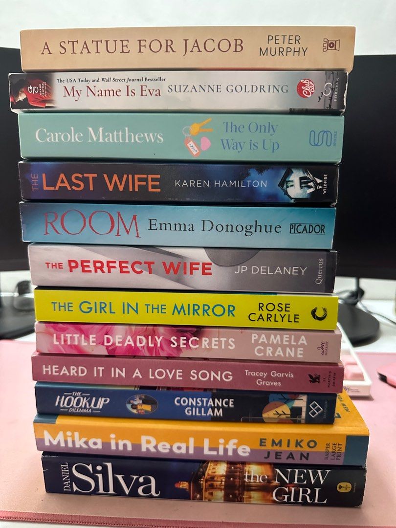 Fiction Books (Category: Storybooks) located in Paranaque City. Submitted by iamsam_ (Listing ID 1318545402, Image 2). Description: All brand new books 260 each. Some from fully booked, some from big bad wolf. Selling my paperbacks coz I just want to read in my kindle. And my library is so full. .