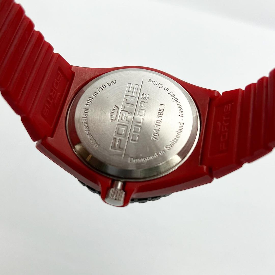 FORTIS RED Colors Watch 704.10.185.1, Barang Mewah, Jam