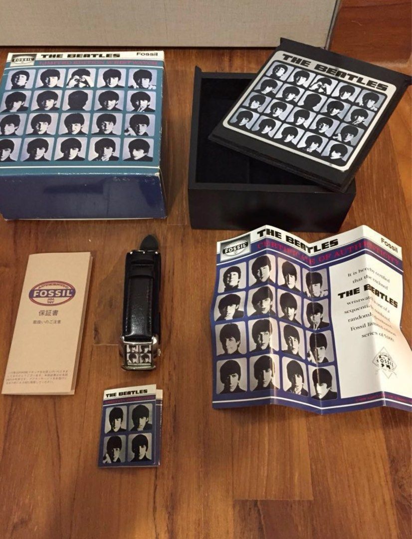 Fossil beatles watch outlet