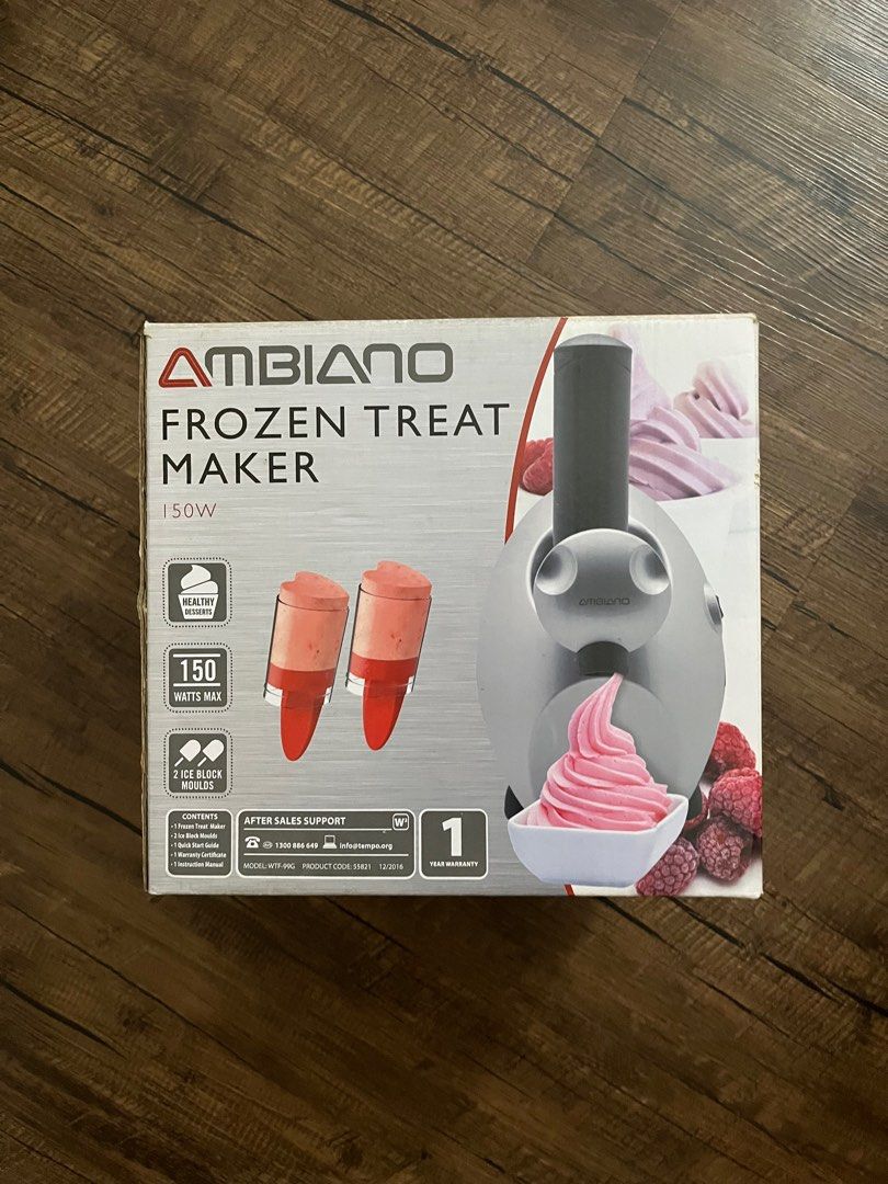 Frozen Treat Maker TV Home Appliances Kitchen Appliances Ice cream Makers on Carousell
