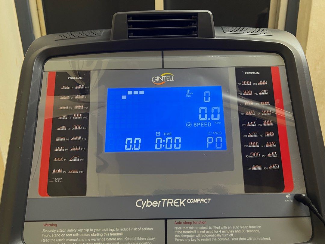 GINTELL CyberTREK Compact X Treadmill FREE Autobike