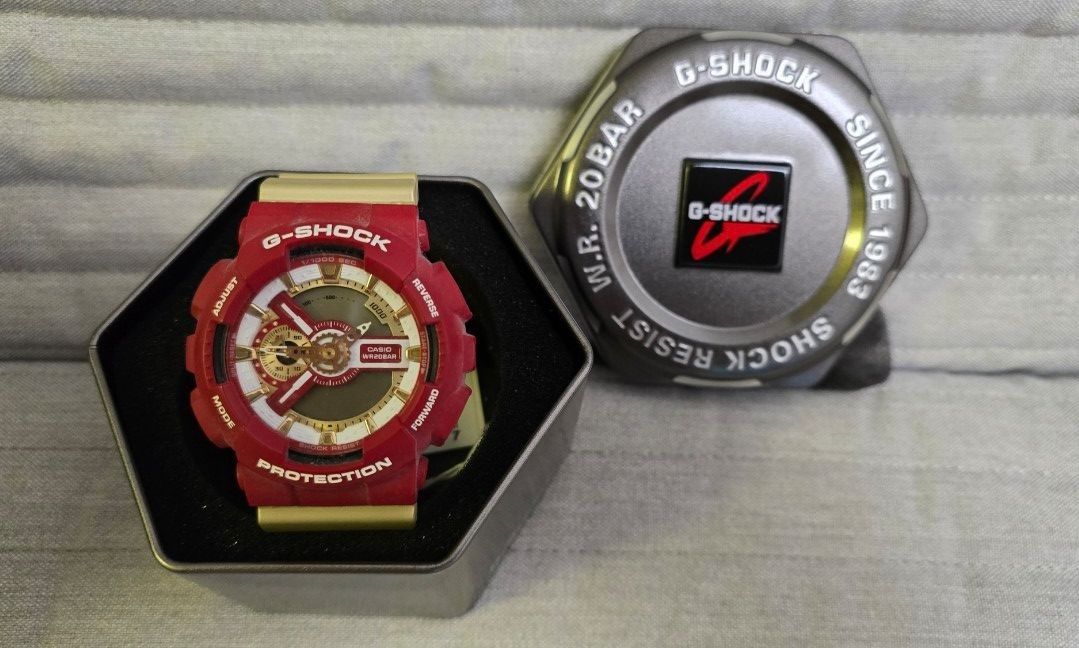 G-Shock GA-110CS-4AJF Ironman Crazy Color, 男裝, 手錶及配件, 手錶