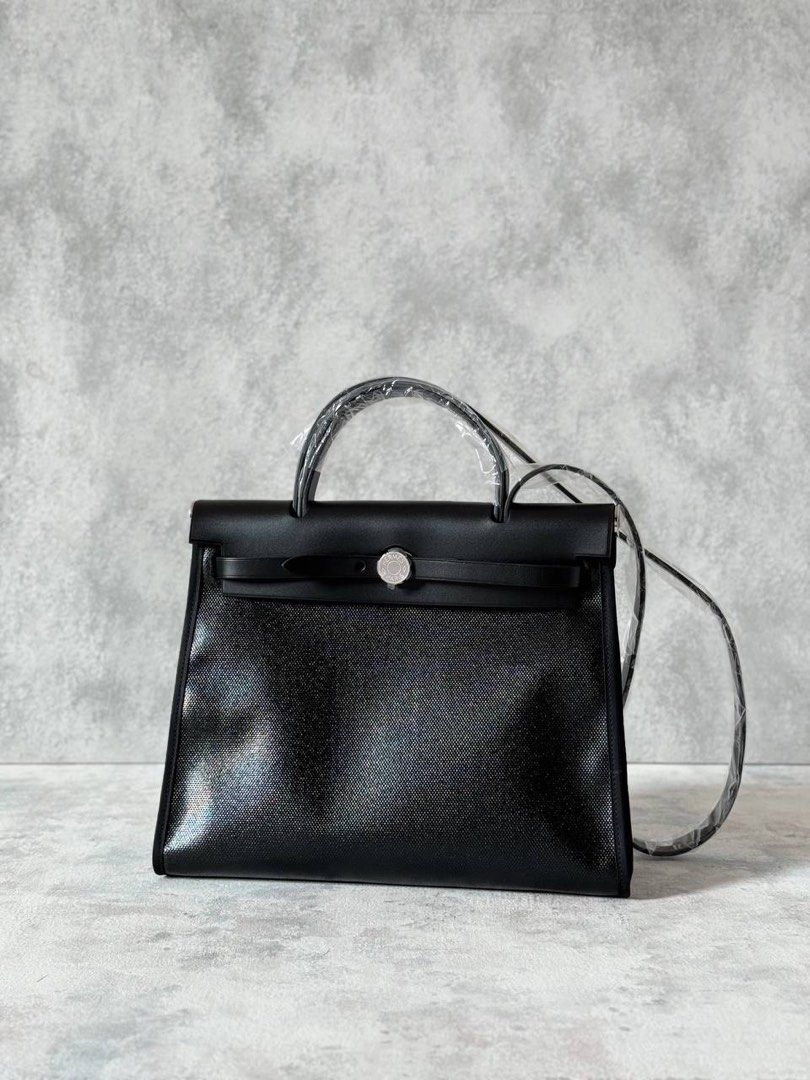 Hermes herbag coated canvas online