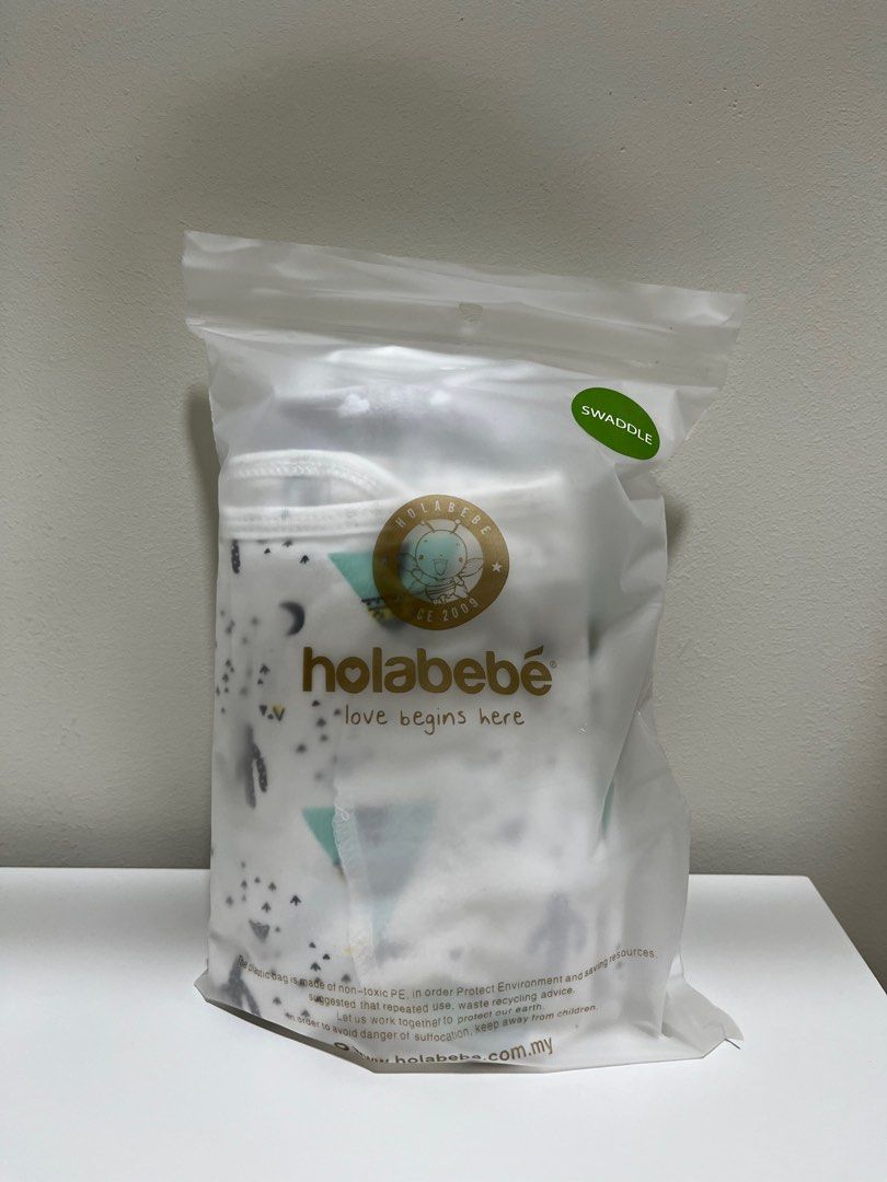 Holabebe Infant Instant Swaddle Bedung Baby Wrap For New Born Baby Bedding Babies Kids Babies Kids Fashion on Carousell