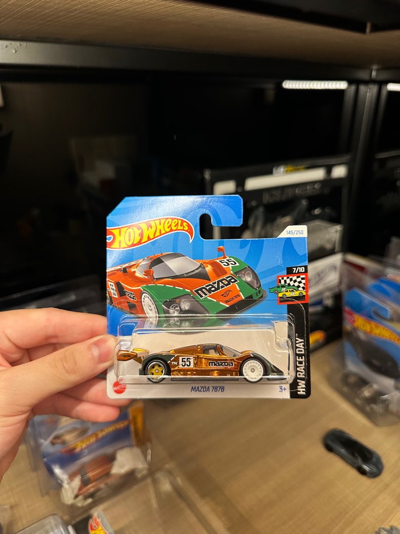 HOTWHEELS MAZDA 787B SHORTCARD - SUPER TREASURE HUNT, Hobbies