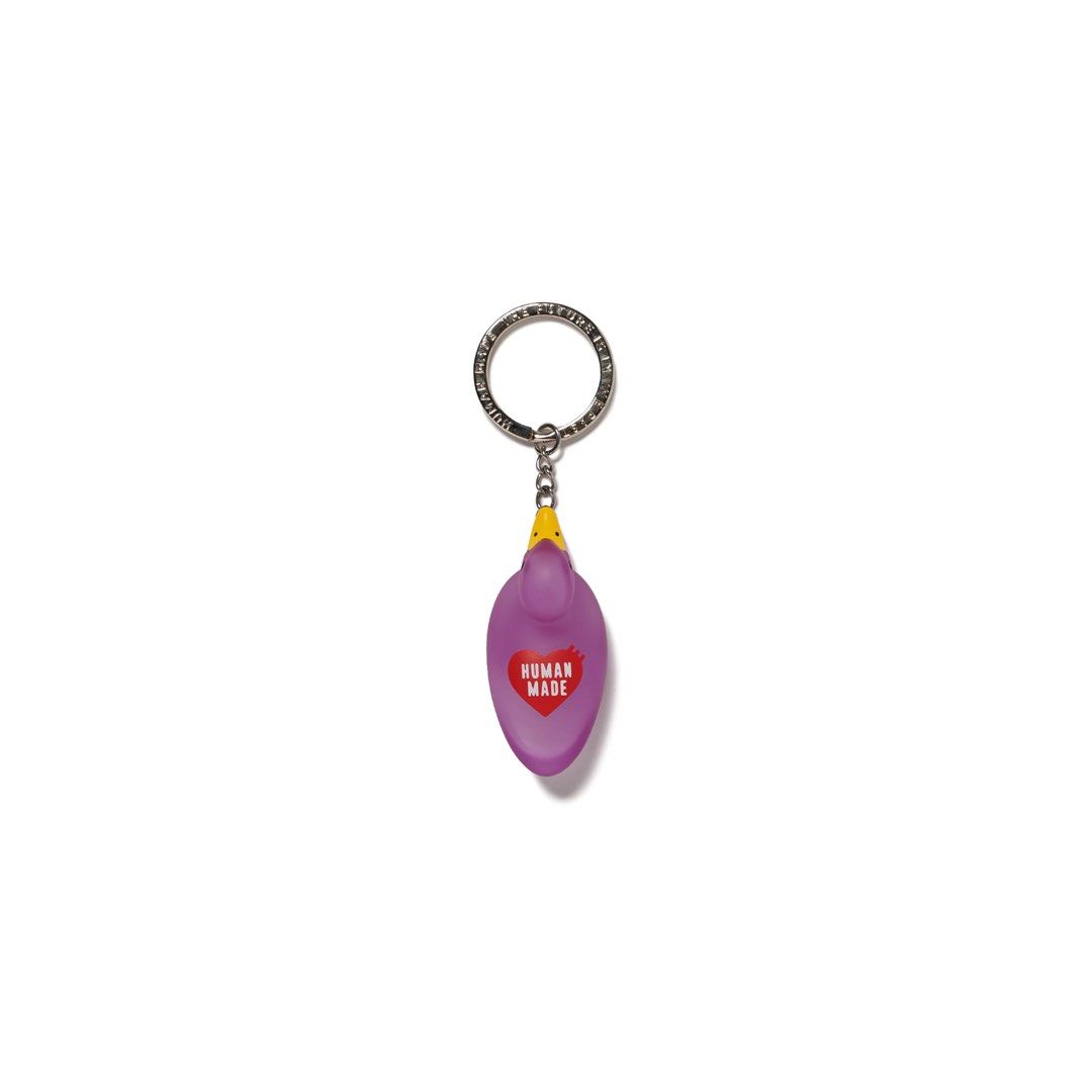 ブルー HUMANMADE DUCK PVC KEY CHAIN 即完売（HUMAN MADE