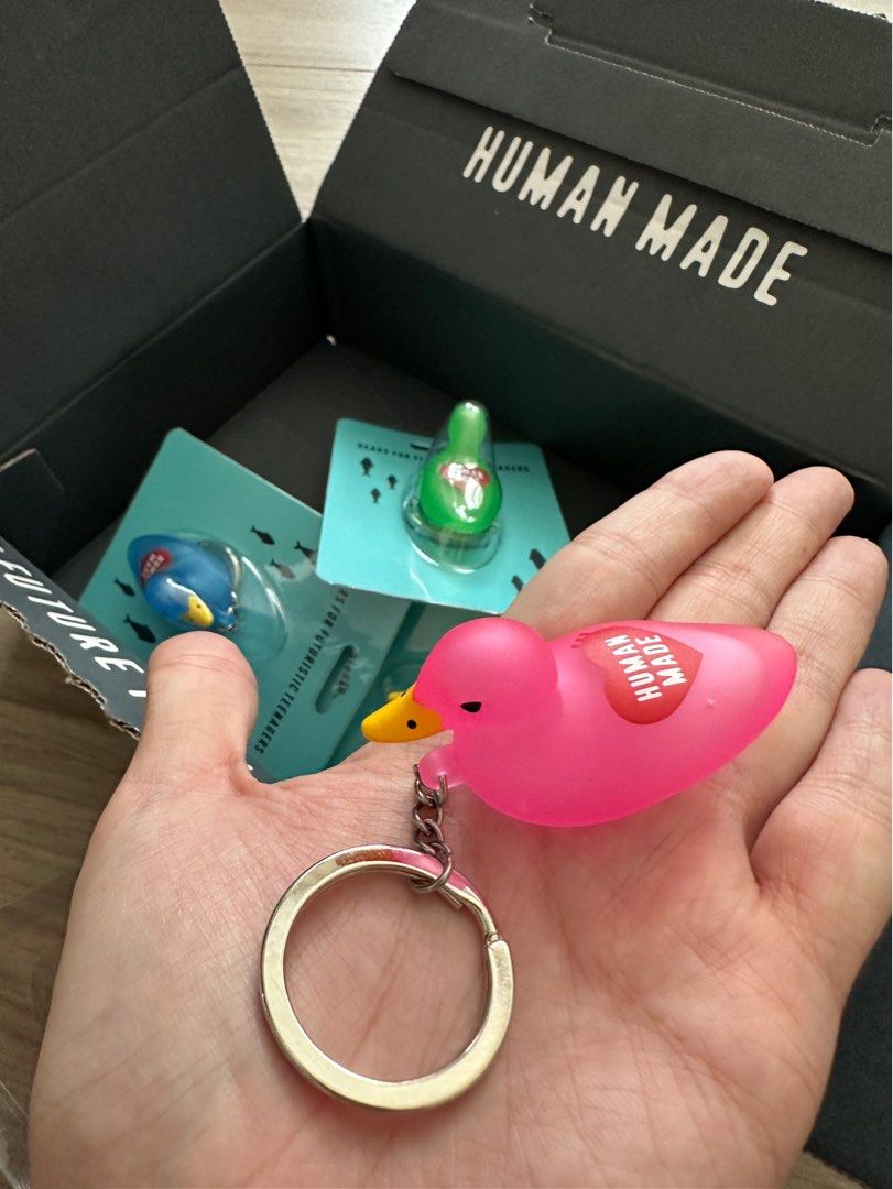HUMAN MADE DUCK PVC KEY CHAIN 5個セット HUMAN MADE Duck PVC Key Chain 5色セット