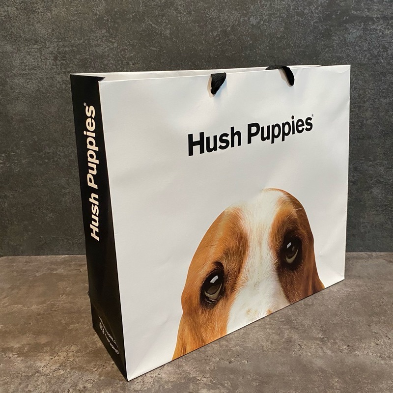 Paper bag hush puppies hot sale