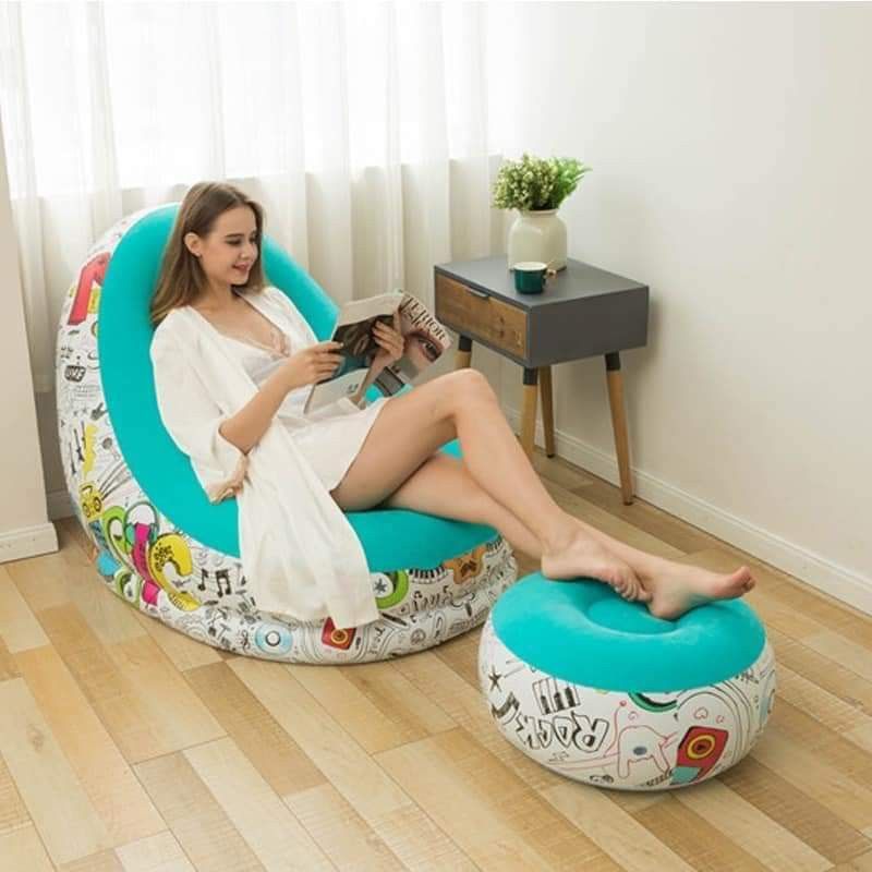 inflatable sofa (Category: Sofas) located in Manila. Submitted by asstditems (Listing ID 1318459532, Image 3). Description: Same day delivery within metro manila Mode of Payment: CASH ON DELIVERY GCASH BANK TRANSFER Pm for inquiries! Happy Shopping & God bless..