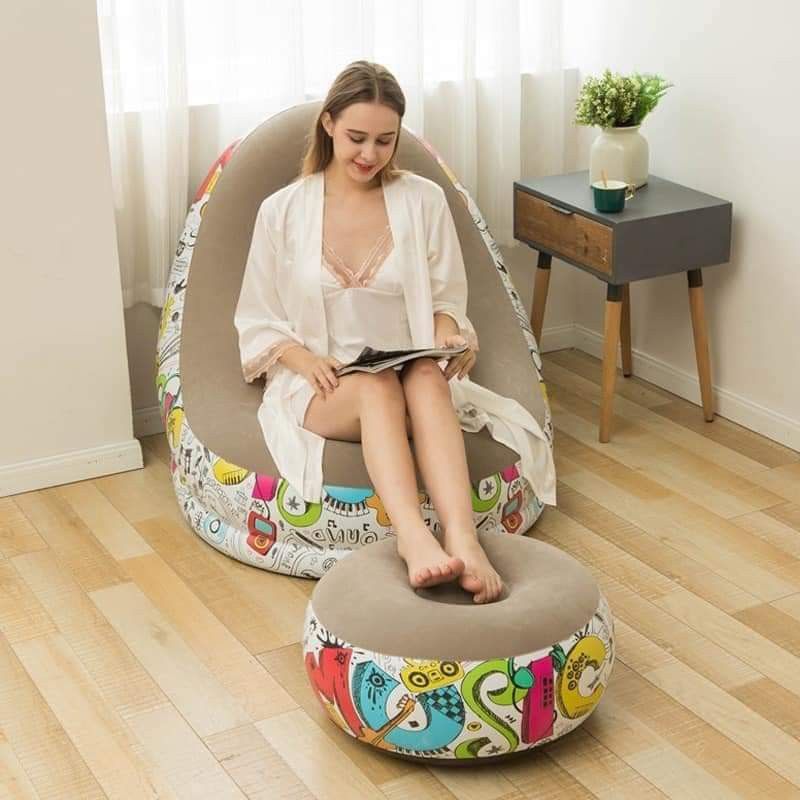 inflatable sofa (Category: Sofas) located in Manila. Submitted by asstditems (Listing ID 1318459532, Image 1). Description: Same day delivery within metro manila Mode of Payment: CASH ON DELIVERY GCASH BANK TRANSFER Pm for inquiries! Happy Shopping & God bless..