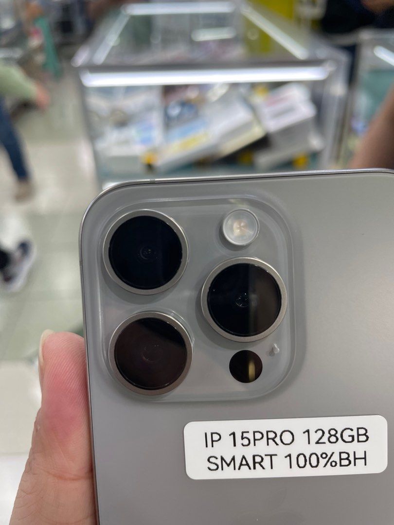 iPhone 15 Pro 128GB Smartlocked 100% No Issue (Category: iPhone 15 Series) located in Pasig City. Submitted by fairgadgetshop (Listing ID 1318539163, Image 2). Description: (Trade/Swap/Benta Phone) WE ARE ACCEPTING PRELOVED OR BRANDNEW (EVEN BY BULK) ALL KINDS OF GADGET LAPTOP, IPHONES, ANDROID SMARTPHONES, APPLE WATCH, IPAD ETC. MESSAGE US FOR MORE INFO.✨🧡 Available Installment: via Credit card, GGives, GCredit. SPayLater & Billease (with addit